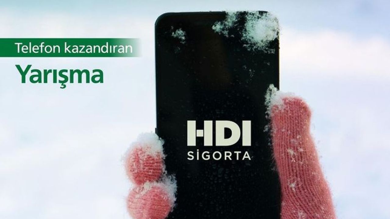 HDI Sigorta'dan telefon kazandıran yarışma