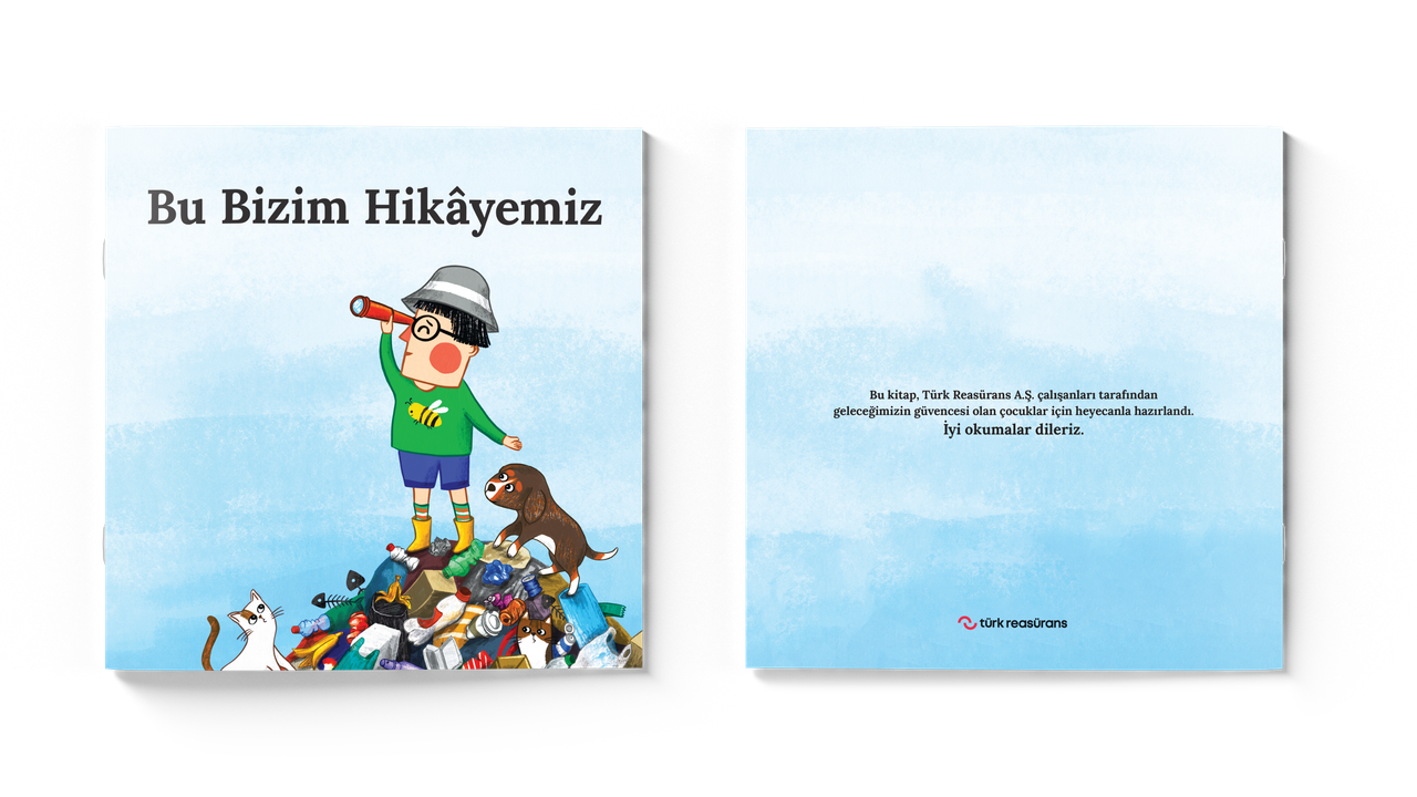 Türk Reasürans çalışanları, çocuklar için hikaye kitabı yazdı