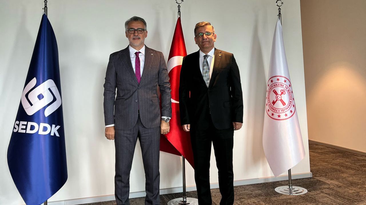 SEDDK Başkanı Mehmet Akif Eroğlu'ndan Bülent Karan'a tebrik