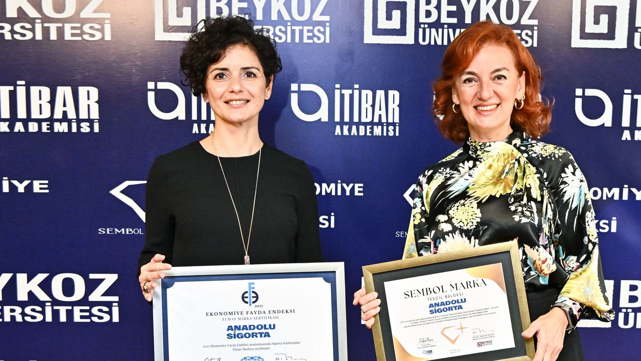 Türkiye İtibar Akademisi’nden Anadolu Sigorta’ya iki ödül