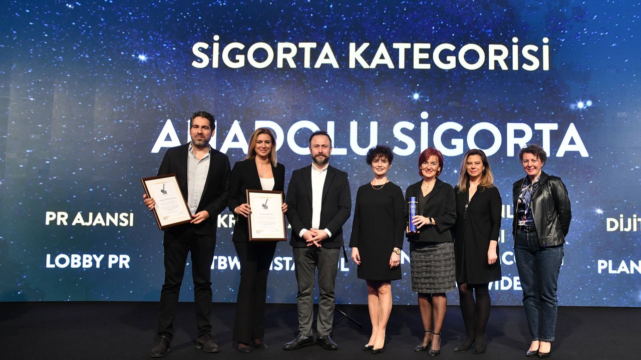 Anadolu Sigorta’ya The ONE Awards’dan, “Yılın İtibarlısı” ödülü