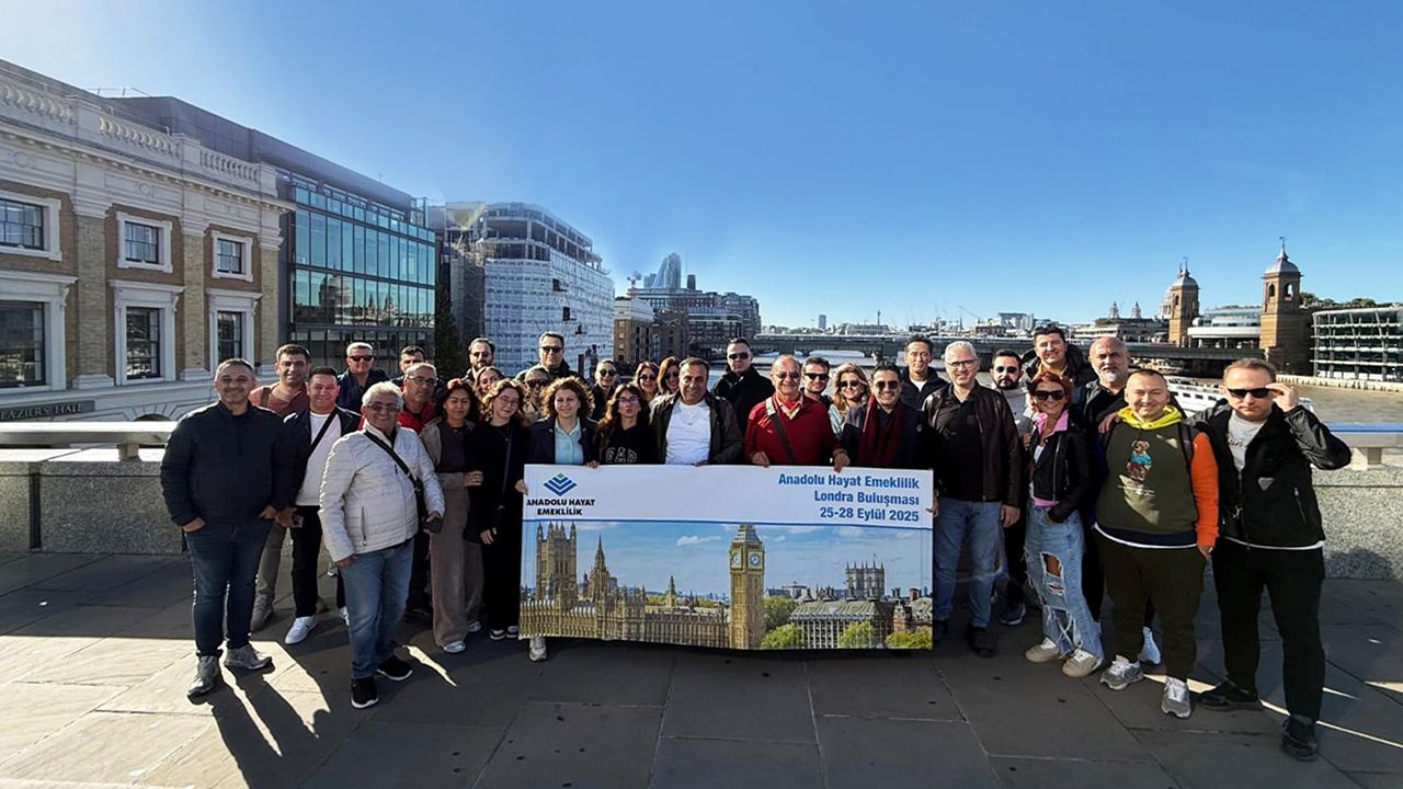 Anadolu Hayat Emeklilik başarılı acenteleriyle Londra’da buluştu
