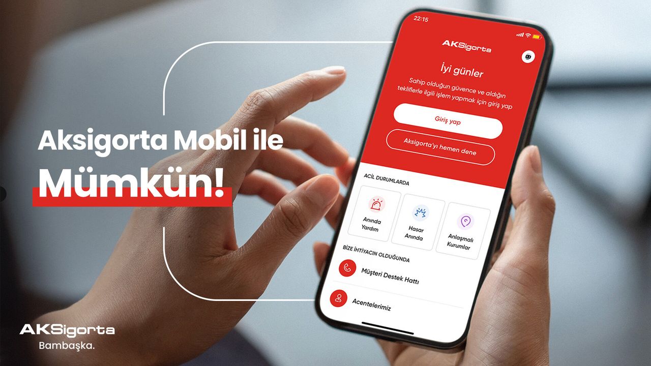 Aksigorta Mobil ile kolaylık, hız ve ayrıcalık bir arada!