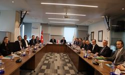 SEDDK Başkanı Mehmet Akif Eroğlu, TSB Yönetim Kurulu ile bir araya geldi