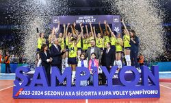 AXA Sigorta Kupa Voley Kadınlar Şampiyonu Fenerbahçe Opet Oldu