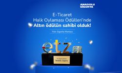 Anadolu Sigorta, E-Ticaret Halk Oylaması Ödülleri’nde Altın Ödül aldı