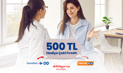 Aksigorta’dan Tamamlayıcı Sağlık Sigortası Yaptıran İlk 500 Kişiye Hediye Çeki Fırsatı