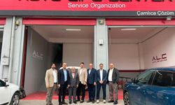 Ak Sigorta yöneticilerinden A.L.C Servis Bursa Şubesine ziyaret