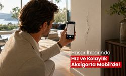 Hasar ihbarında hız ve kolaylık Aksigorta Mobil’de