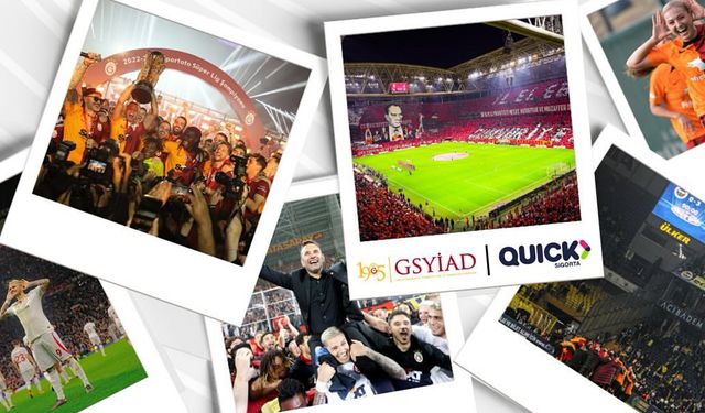 Galatasaray’ın en özel anları Quick Sigorta sponsorluğunda yarışacak