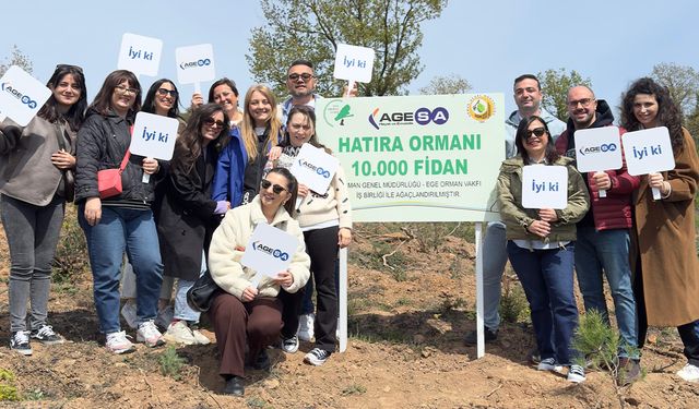 İkinci AgeSA Hatıra Ormanı Kocaeli’de hayat buldu