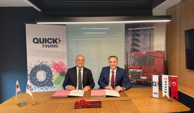 Quick Finans ve DAF Trucks Türkiye iş birliği başladı