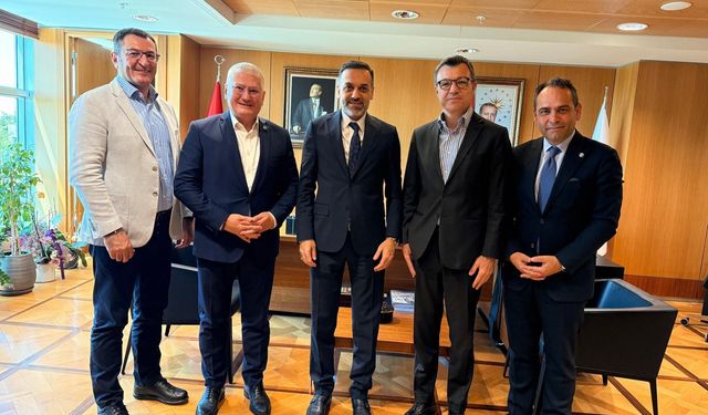 TSB'den Takasbank’a nezaket ziyareti