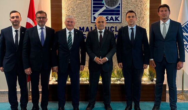 TSB Heyetinden MASAK Başkanı Hasan Kaymak'a ziyaret