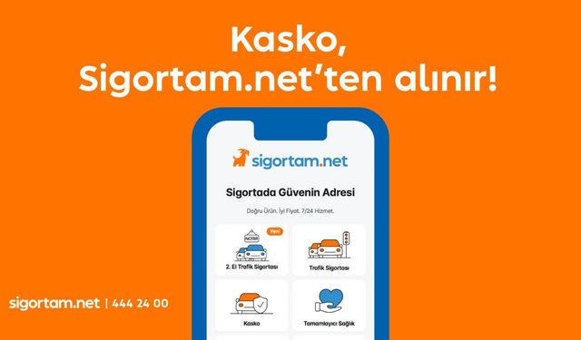 Kasko Sigortam.net’ten alınır, şimdi WhatsApp’tan daha da kolay!