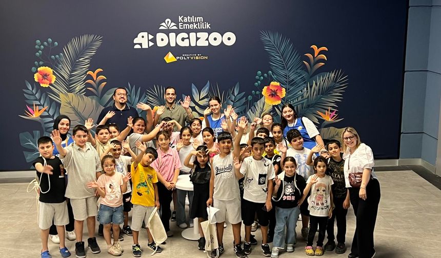 Katılım Emeklilik DigiZoo’da TEGV’li çocuklar dijital keşfe çıktı