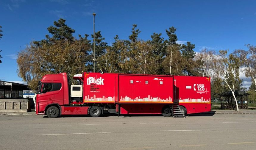 DASK Tırı yeni etabıyla yollarda