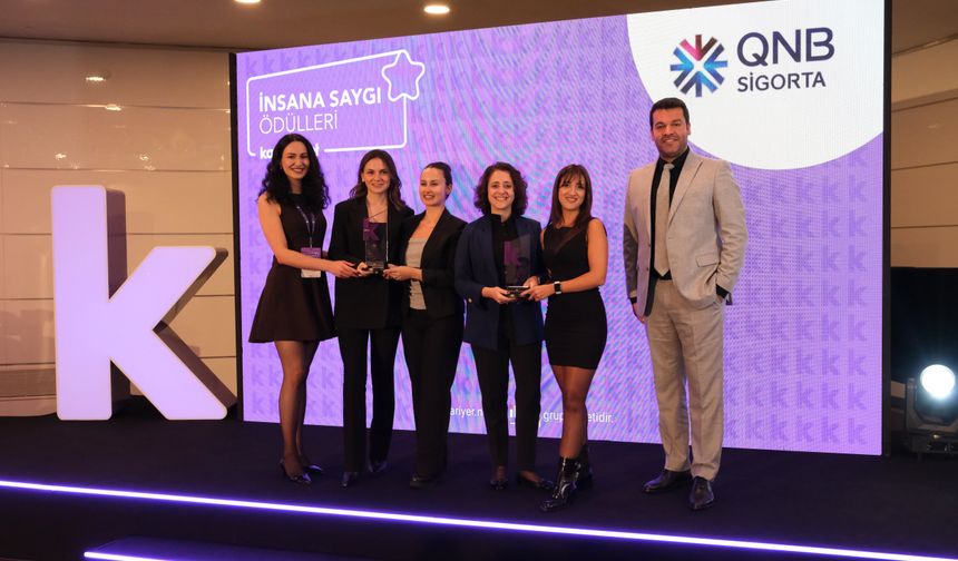QNB Sigorta'ya Kariyer.net'ten "İnsana Saygı Ödülü"