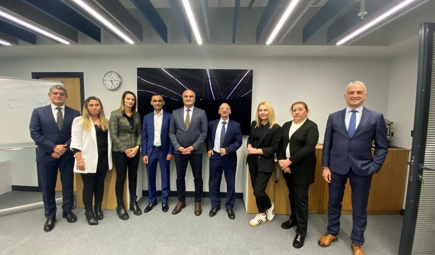 Millî Reasürans KKTC Para Kambiyo ve İnkişaf Sandığı İşleri Dairesi Ekibini İstanbul’da Ağırladı
