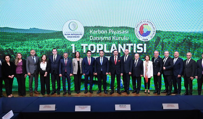 TSB Başkanı Uğur Gülen Karbon Piyasası Danışma Kurulu Toplantısı’na katıldı