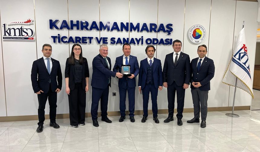 TSB üst yönetiminden Kahramanmaraş’a anlamlı ziyaret