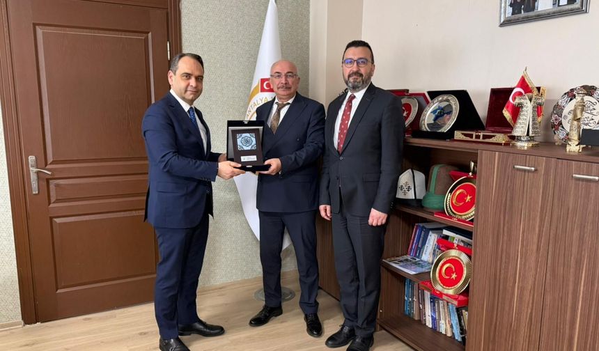 TSB'den Antalya Vali Yardımcısı Salih Yüce’ye ziyaret