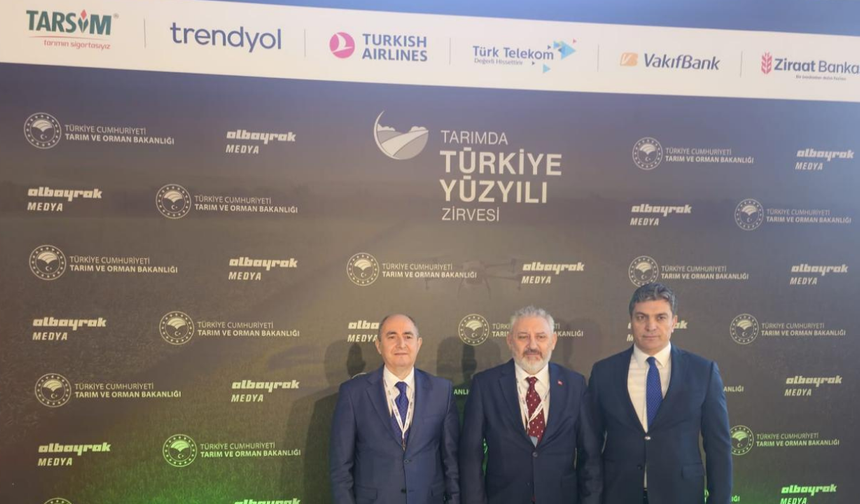 TARSİM, Tarım'da Türkiye Yüzyılı Zirvesi'ne katıldı