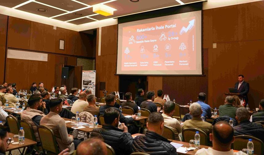 İhale Portal Hatay’da üyeleriyle buluştu