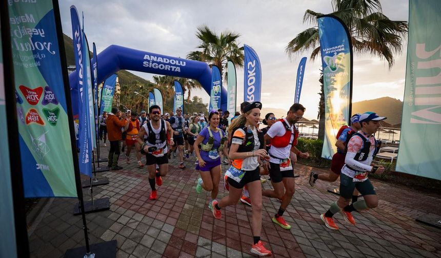 Anadolu Sigorta Marmaris Ultra Trail, Üçüncü Yılında da Sporseverleri Buluşturdu