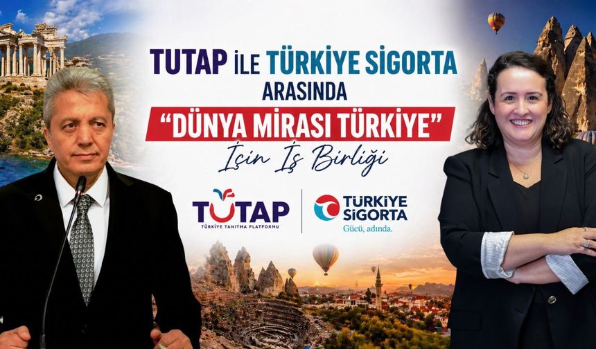 TUTAP ile Türkiye Sigorta arasında “Dünya Mirası Türkiye” için iş birliği