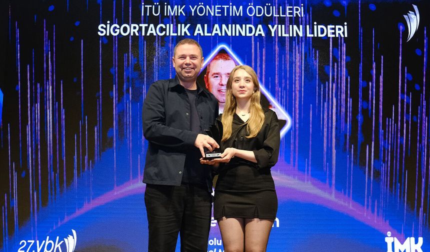 Anadolu Sigorta Genel Müdürü Z. Mehmet Tuğtan’a İTÜ’den ödül