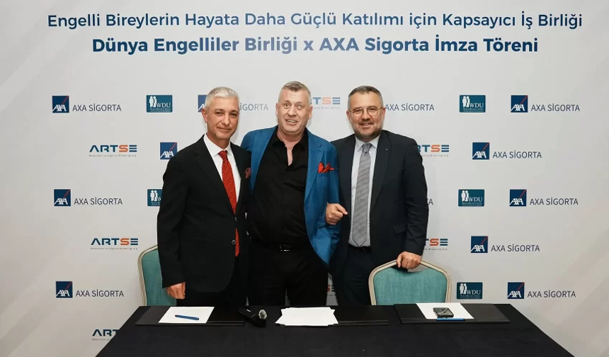 AXA Sigorta, sektörde kapsayıcılığı güçlendirecek yeni bir değerler ortaklığına imza attı