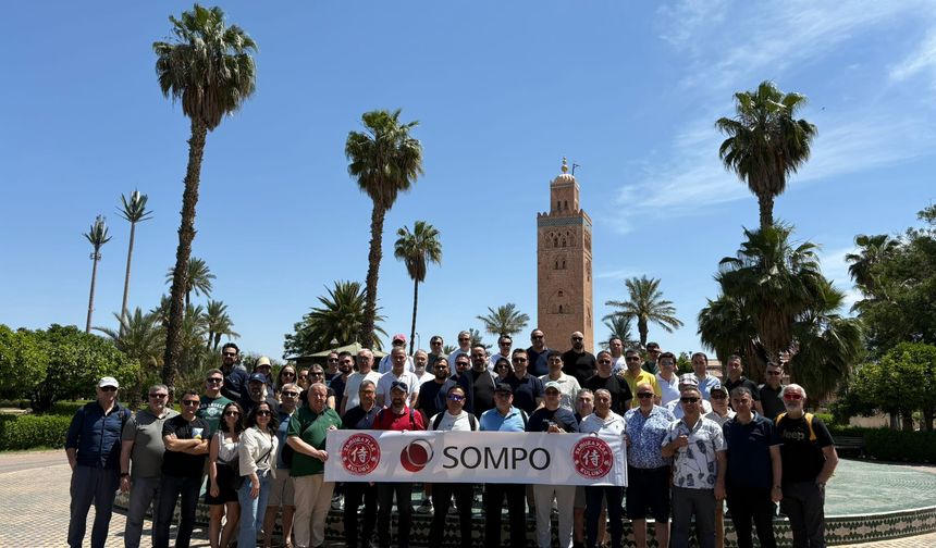 Sompo Sigorta Samuraylar Kulübü Marakeş’te buluştu