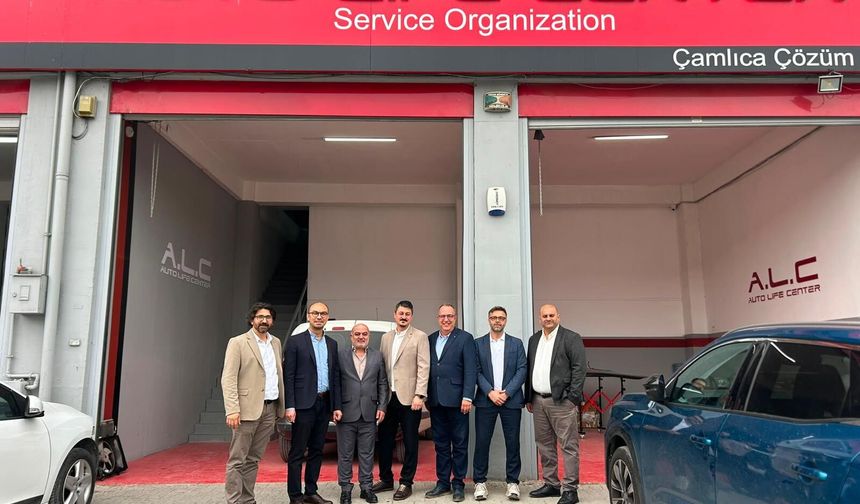 Ak Sigorta yöneticilerinden A.L.C Servis Bursa Şubesine ziyaret