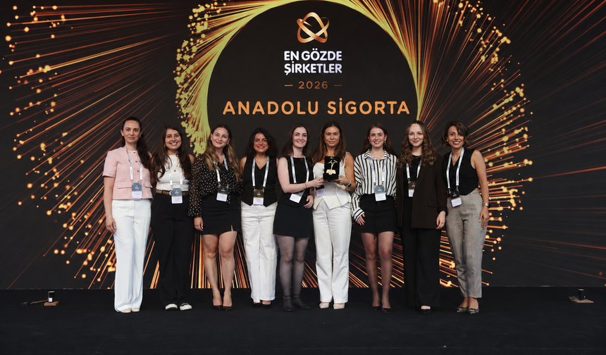 Anadolu Sigorta, sigorta ve emeklilik kategorisinde “En Gözde Şirketler” arasında yer aldı