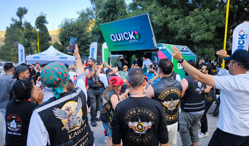 Quick Sigorta Antep ve Malatya’da motosiklet tutkusuna eşlik etti
