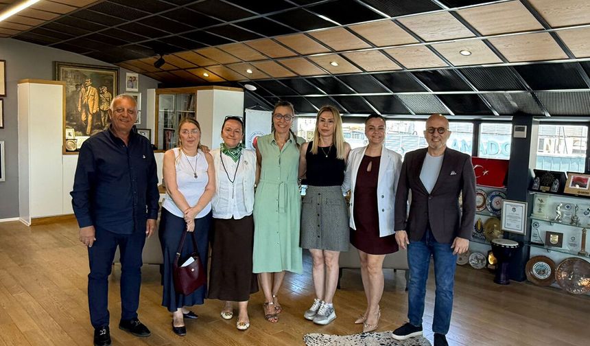 Sosyal İlişkiler Birliği’nden Levent Korkut ve Özgür Yılmaz’a ziyaret