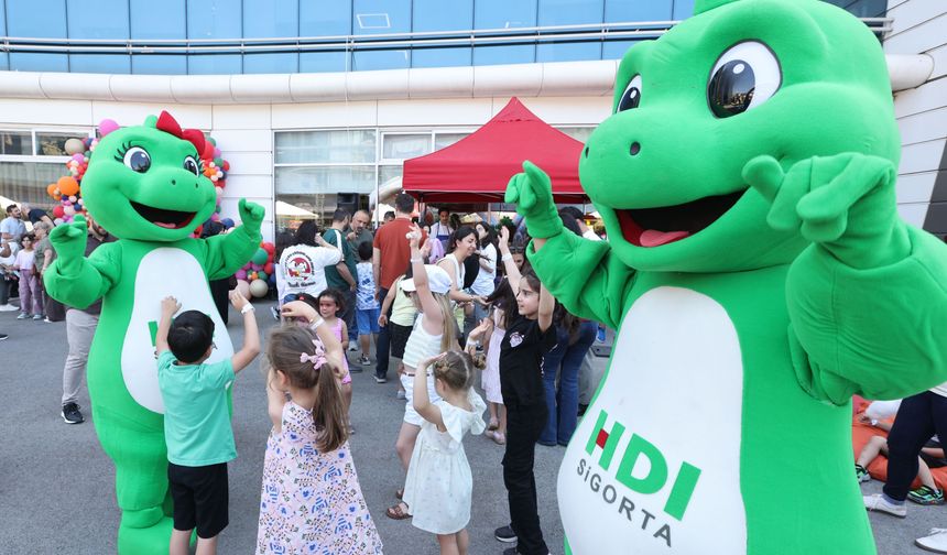 HDI Sigortalı Minikler çocuk şenliğinde buluştu
