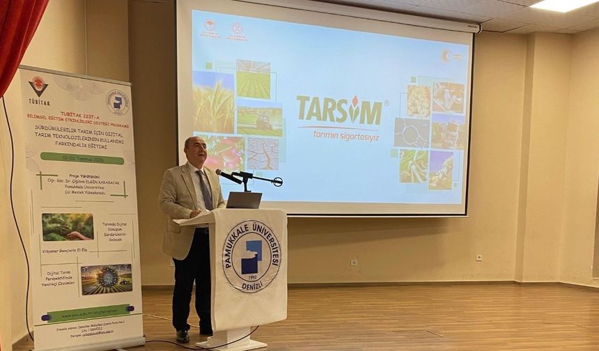 TARSİM TÜBİTAK destekli farkındalık eğitimine katıldı