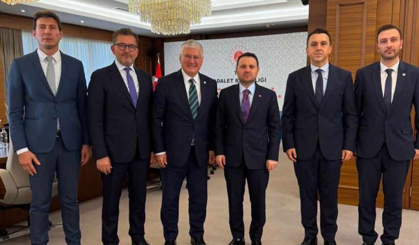 Türkiye Sigorta Birliği'nden Adalet Bakanı Akın Gürlek'e ziyaret
