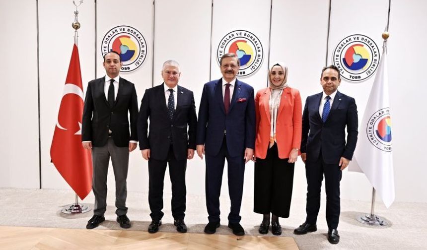 TOBB ile TSB’den COP31 iş birliği görüşmesi