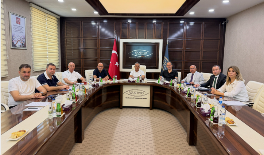TOBB SAİK Temmuz Ayı Olağan Toplantısı Van’da gerçekleşti
