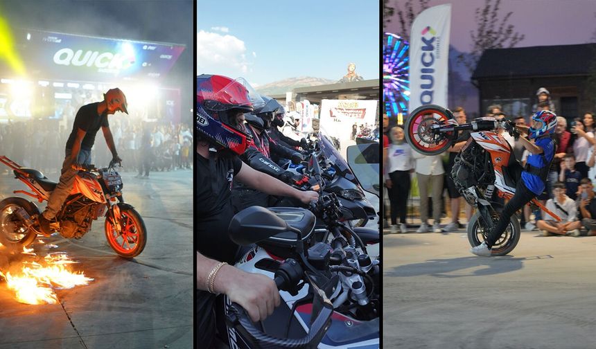 2.Quick Sigorta Kahramanmaraş Motofest 50.000 ziyaretçiyi ağırladı
