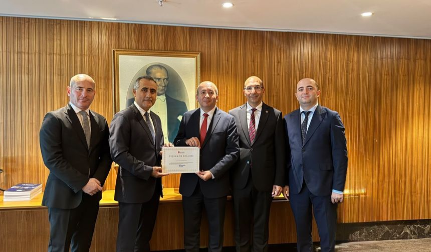 Anadolu Sigorta bu sene de İstanbul defterdarlığı tarafından Teşekkür Belgesi ile onurlandırıldı