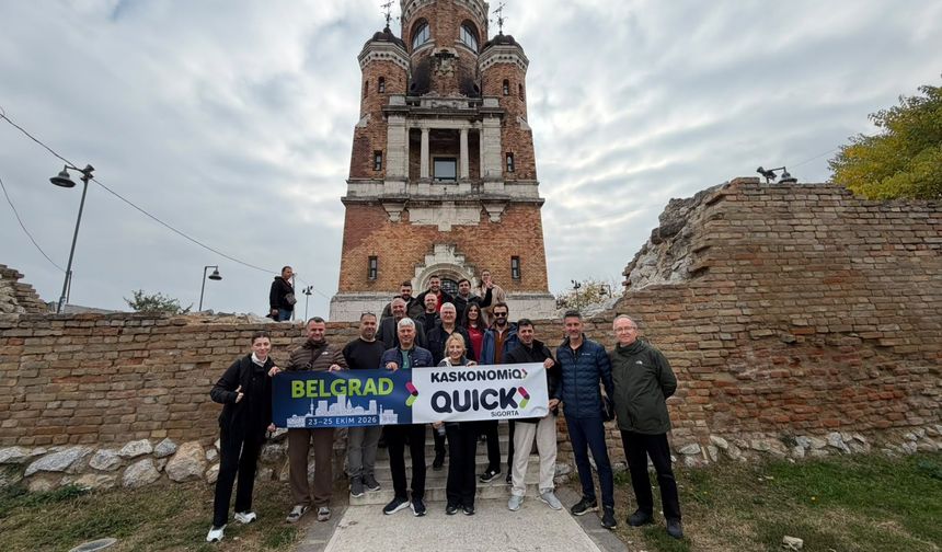 Quick Sigorta, KASKONOMİQ başarısını acenteleriyle Belgrad’da kutladı