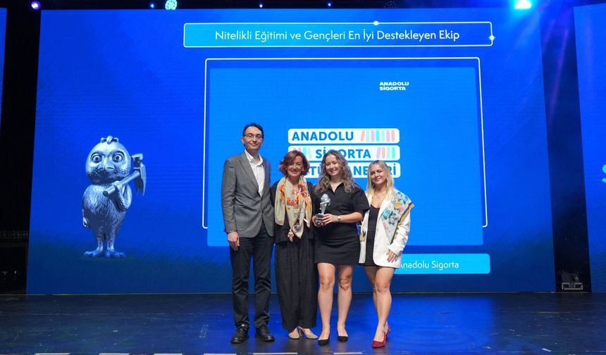 Anadolu Sigorta’nın geleceğe değer katan projelerine 7 ödül