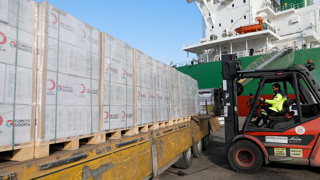 Türkiye Sigorta Ve Türk Kızılay Iş Birliğiyle Gazze’ye Destek 01