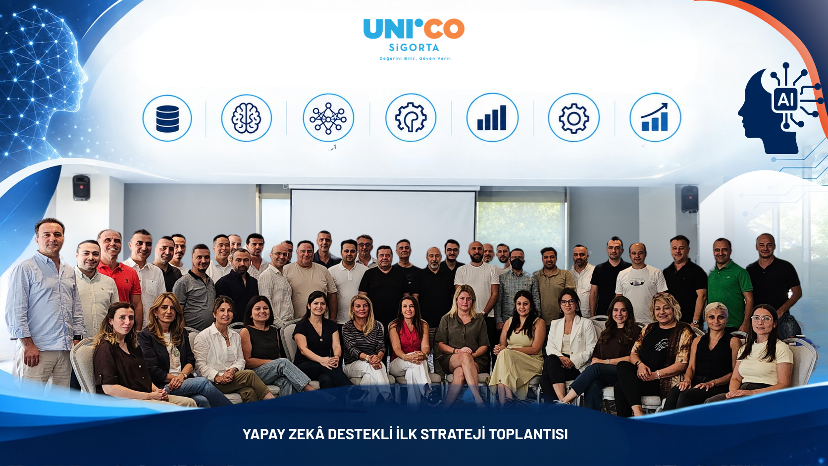 Unico Sigorta, Gelecek Yol Haritasını Yapay Zekâ Destekli Strateji Toplantısı ile Şekillendirdi